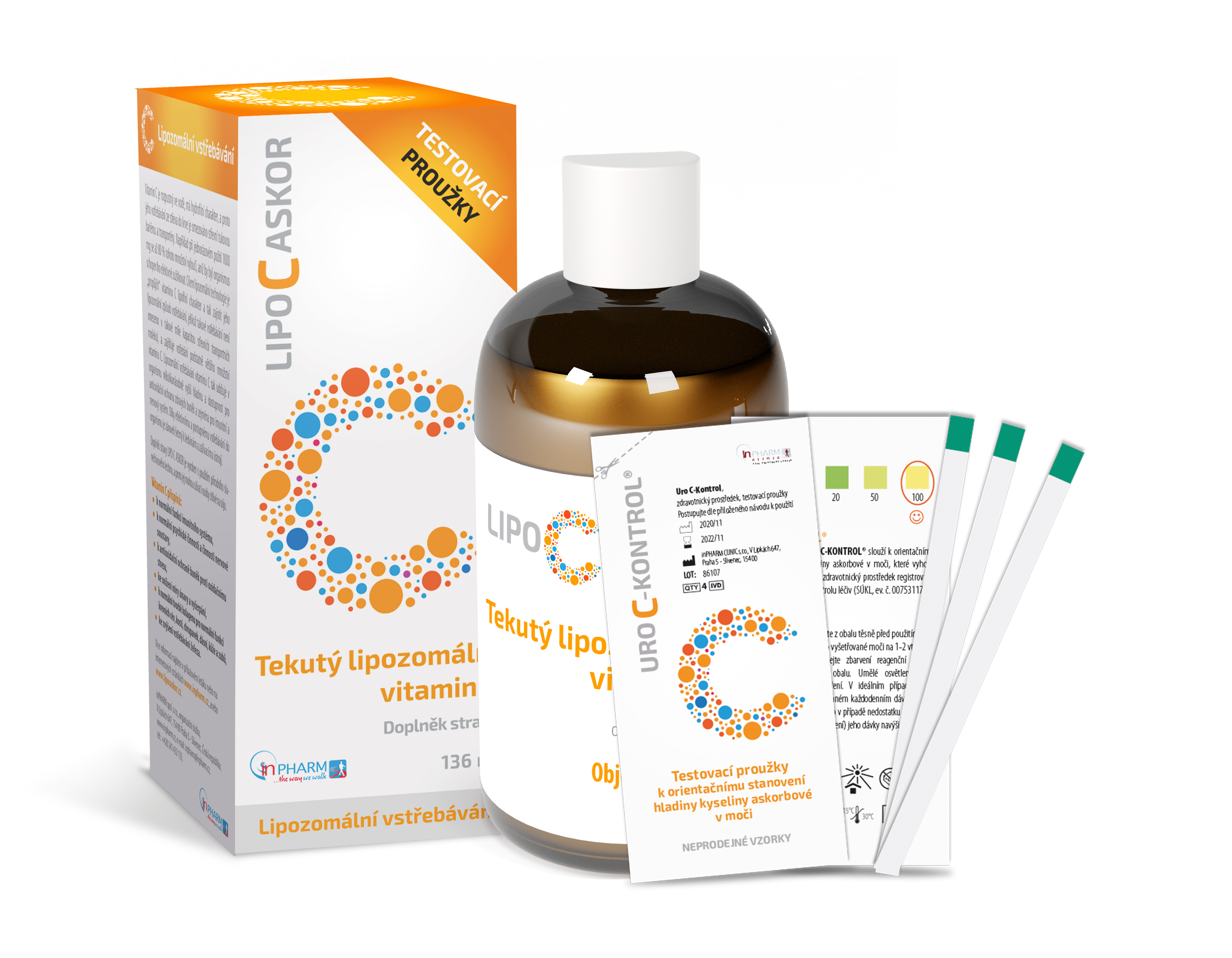 LIPO C ASKOR - TEKUTÝ LIPOZOMÁLNÍ VITAMIN C 136ML